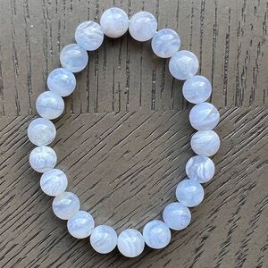 Blue lace bracelet 9mm SIZE 6.5’